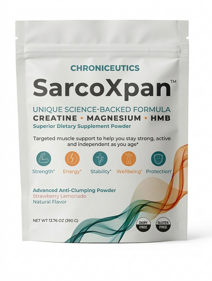 SarcoXpan™ | Preserve strength, and independence while you age