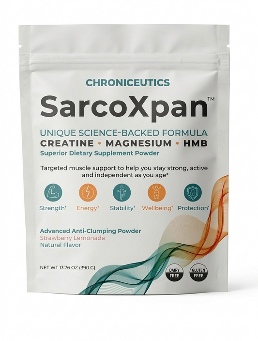 SarcoXpan™ | Preserve strength, and independence while you age